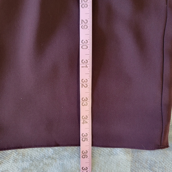 NWT REISS Dress Burgandy Cocktail Dress Daze Chain Detail Party Size 8 - Picture 16 of 16